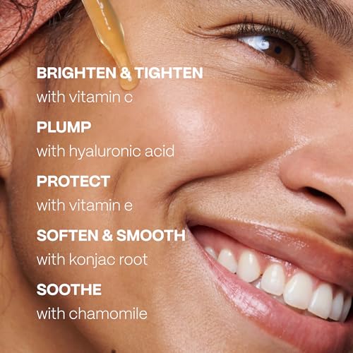 Mad Hippie Vitamin C Serum for Face - Anti-Aging Serum with Ferulic Acid, Vitamin E & Hyaluronic Acid + Skin Care Pillow Pack (2 Piece Set)
