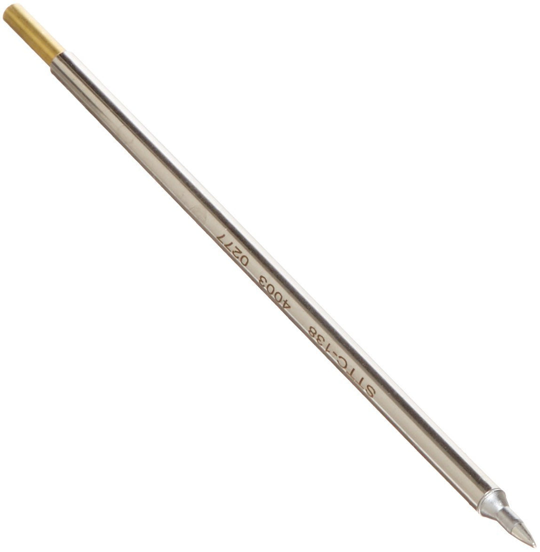 STTC-138 STTC Series Soldering Cartridge for Most Standard Applications, 775°F Maximum Tip Temperature, Chisel 30° , 1.5mm Tip Size, 9.9mm Tip Length