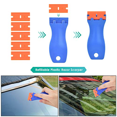 PACETAP Car Vinyl Wrap Tool kit 11 Pcs Window Tint Tool