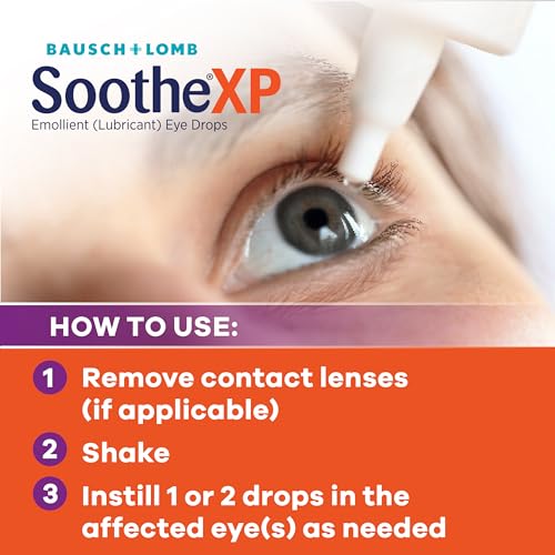 Soothe Bausch + Lomb XP Lubricant Eye Drops, Xtra Prote