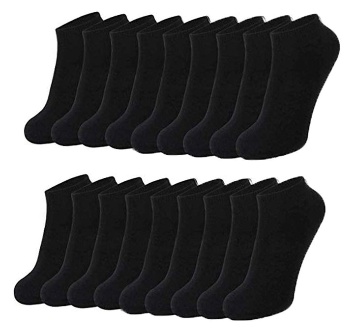 8 Pairs No Show Socks for Men Women Cotton Athletic Run