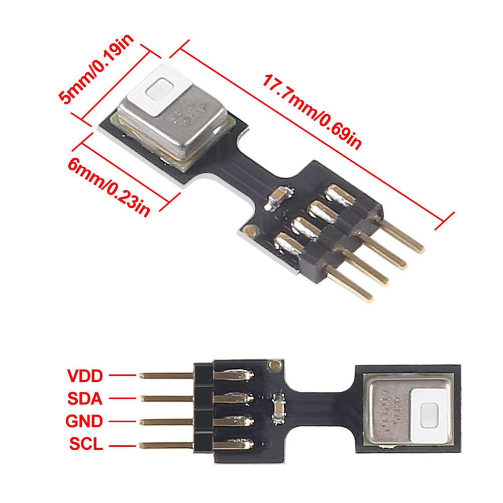 5pcs AHT10 High Precision Digital Temperature and Humidity Sensor Measurement Module I2C Communication Replace DHT11 SHT20 AM2302