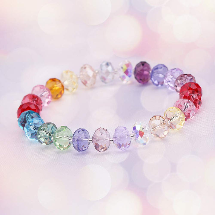 Bingcute Wholesale Briolette Crystal Glass Beads Findin