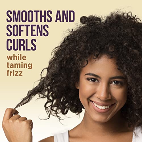 Gold Series Detangling Milk Hair Treatment for Curly Hair, Natural and Textured Hair, 7.6 Fl Oz Leave-On Hair Detangler Infused with Rich Argan Oil, Dye and Sulfate Free Formula