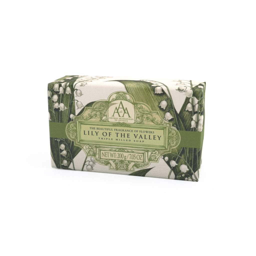 Aaa Floral Lily Of The Valley Triple Milled Soap 200g