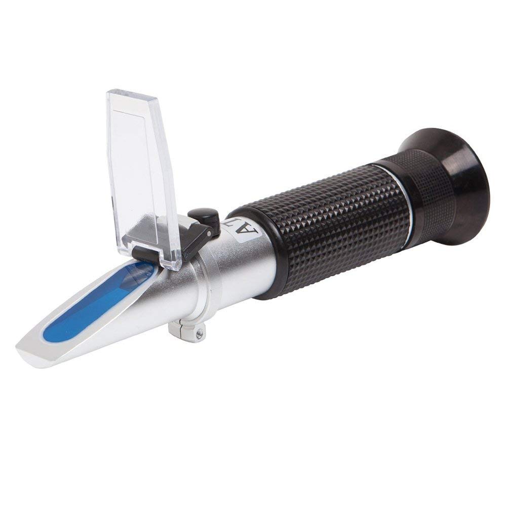 High Proof Alcohol Refractometer, ATC Alcohol Refractometer with 0-80% Alcohol Measurement Range for Liquor and Spirits. High Accuracy ±1% Alcohol Refractometer for Whiskey, Brandy, Vodka, etc.
