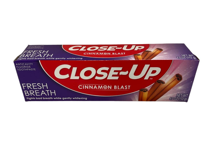 Close-Up Fluoride Toothpaste, Freshening Red Gel 4 oz (Pack of 3)