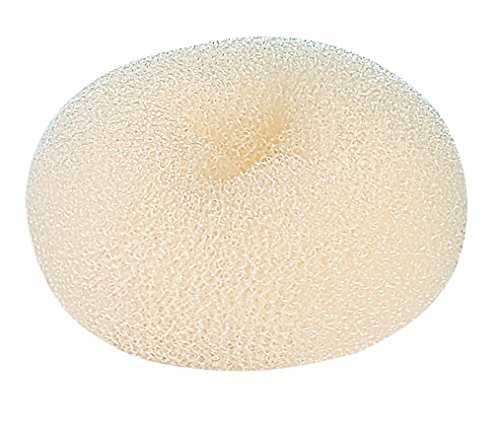 3 pieces Small Size Kids/Children Hair Bun Donut Maker, Hair Doughnut Shaper, Chignon Hair Donut Buns Maker, Hair Bun maker (3 in. ) (Blonde)