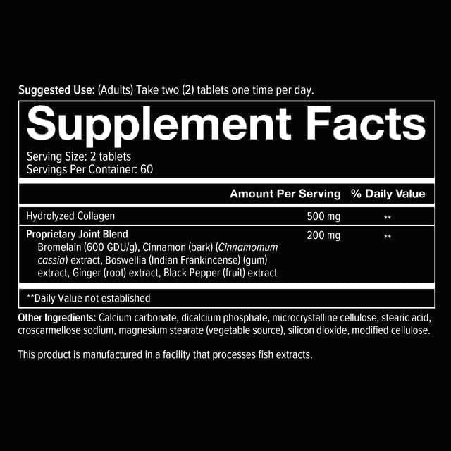 Youtheory Men&#39;s Joint Collagen with 18 Amino Ac