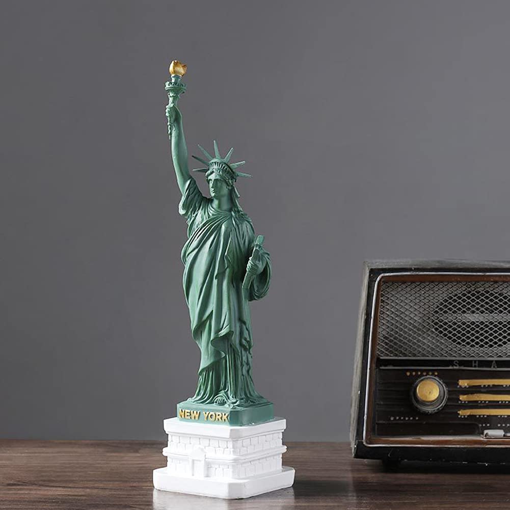 JIANWEI Statue of Liberty Sculpture, Waterproo-f Home D