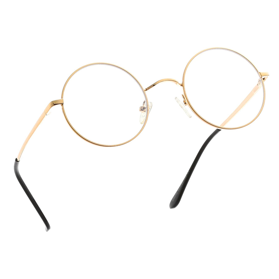 Teumire Blue Light Blocking Glasses for Women Men Round