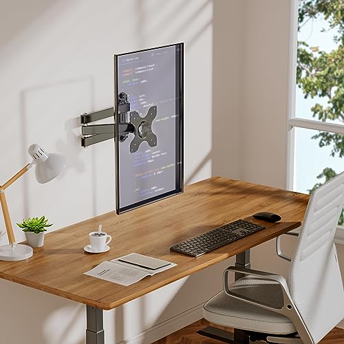 WALI TV Wall Mount Articulating LCD Monitor Full Motion