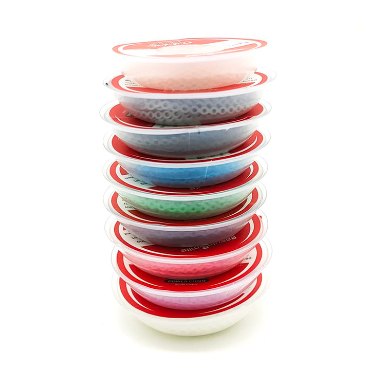 short , pink : Dental Orthodontic Spool Elastic Rubber 