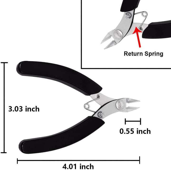 24 Inch Cable Zip Ties Heavy Duty (with Wire Cable Cutters), Strong Large Black Zip Ties with 175 Pounds Tensile Strength, 50 Pack, Long Durable Nylon Black tie Wraps, Outdoor UV Resistant