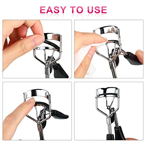 80 Pieces Eyelash Curler Refills Pads Soft Curler Repla