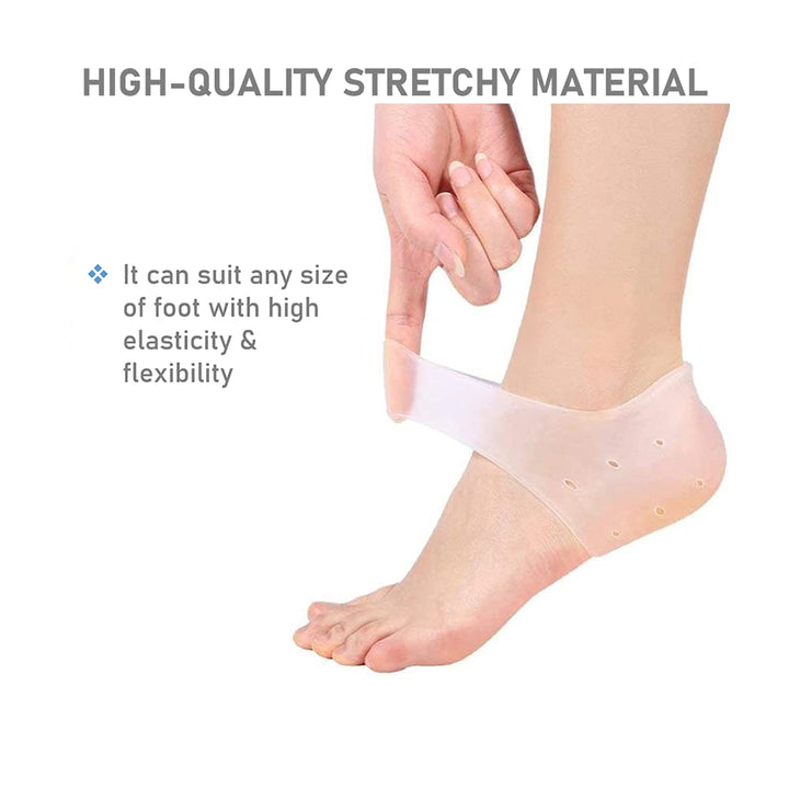 VivoFoot Gel Heel Protectors, Silicone Heel Cups, Heel 