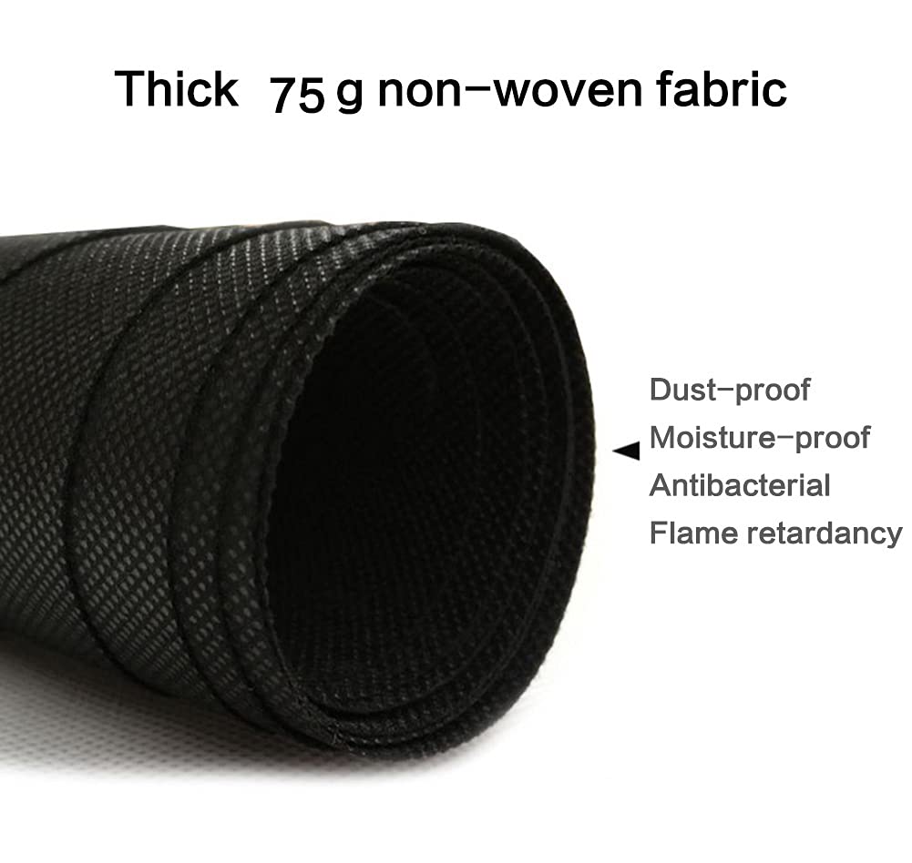W 39inch by L 118inch Upholstery Cambric Dust Cover Fabric Replacement,Bottom Cloth Nonwoven Dust Cover for Chairs,Underside of Upholstered Furniture