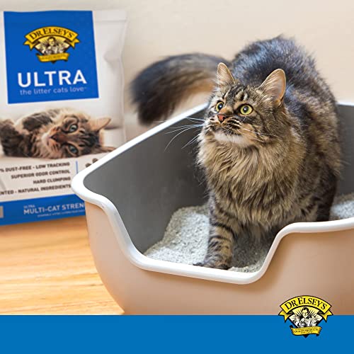 Dr. Elsey&#39;s Ultra Premium Clumping Cat Litter, 40 pound bag ( Pack May Vary )