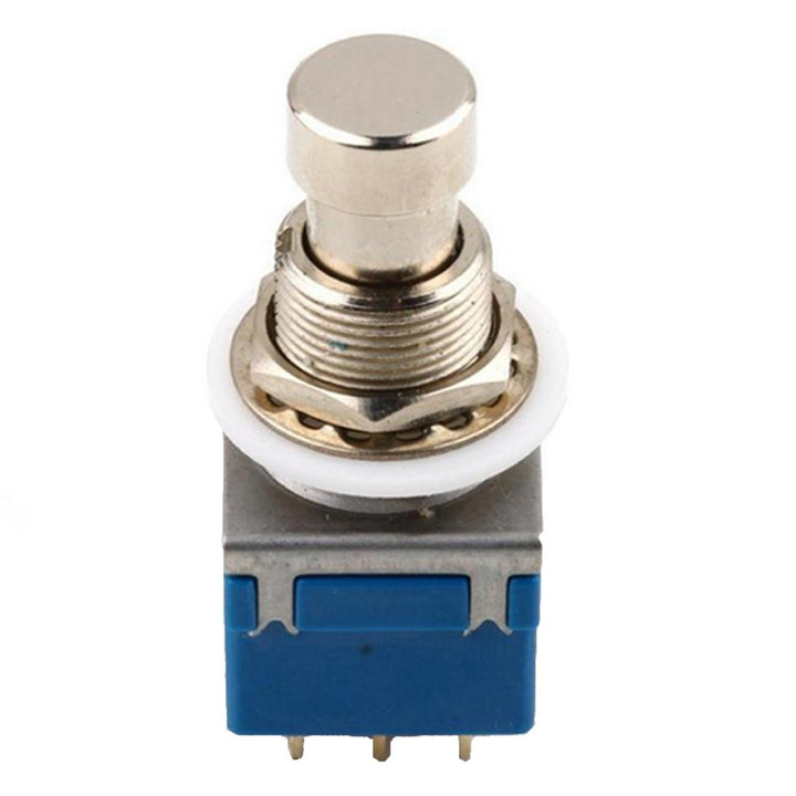 3PDT 9 Pins Box Stomp Guitar Effect Pedal Foot Switch True Bypass Metal Pack of 5
