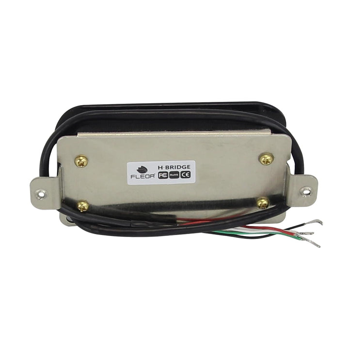 High Output Bridge Pickup Hot Dual Rail Humbucker Pickups Ceramic Electric Guitar Pickup Humbucker, Black
