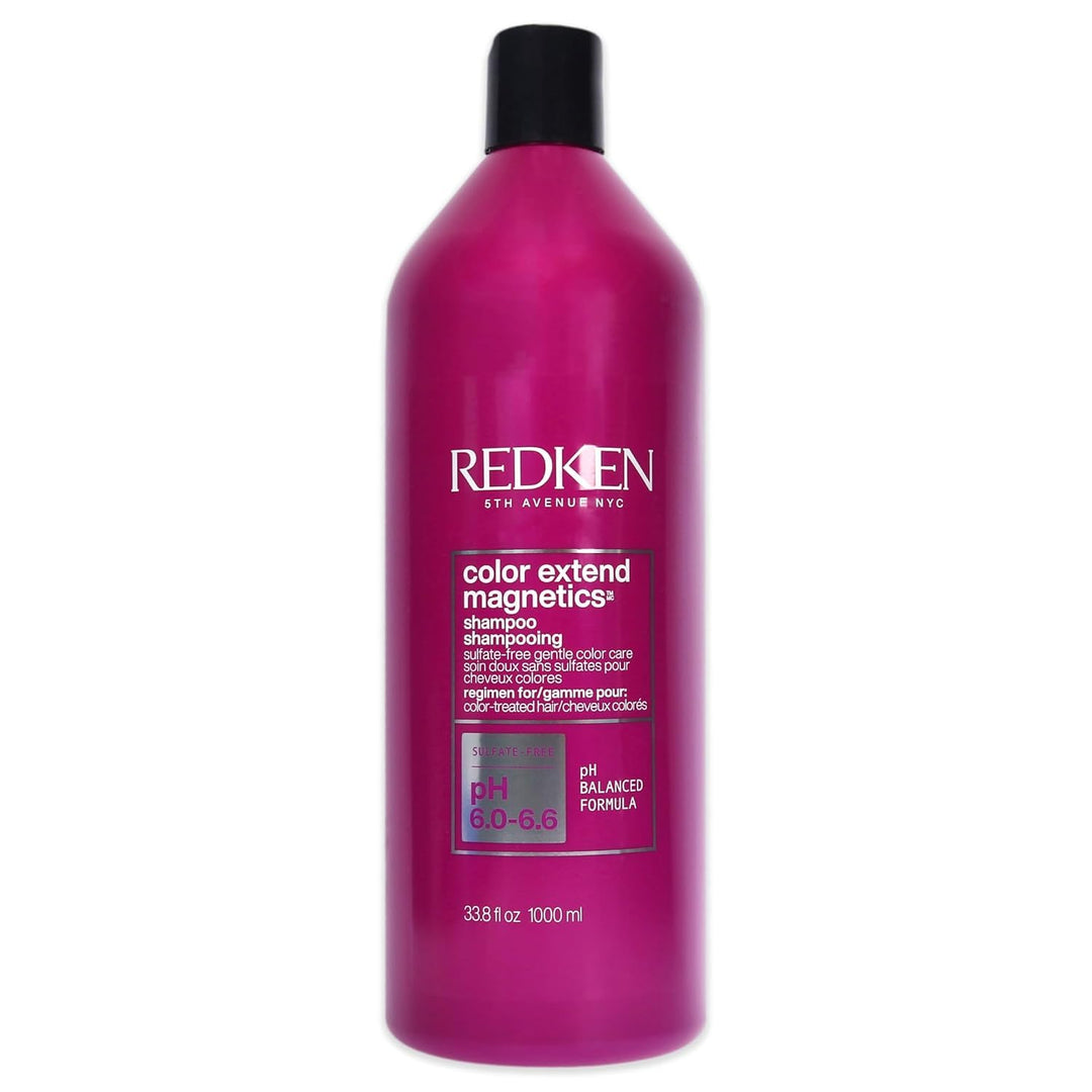 Color Extend Magnetics Shampoo | For Color-Treated Hair | Gently Cleanses &amp; Protects Color | With Amino Acid | Sulfate-Free | 33.8 Fl Oz
