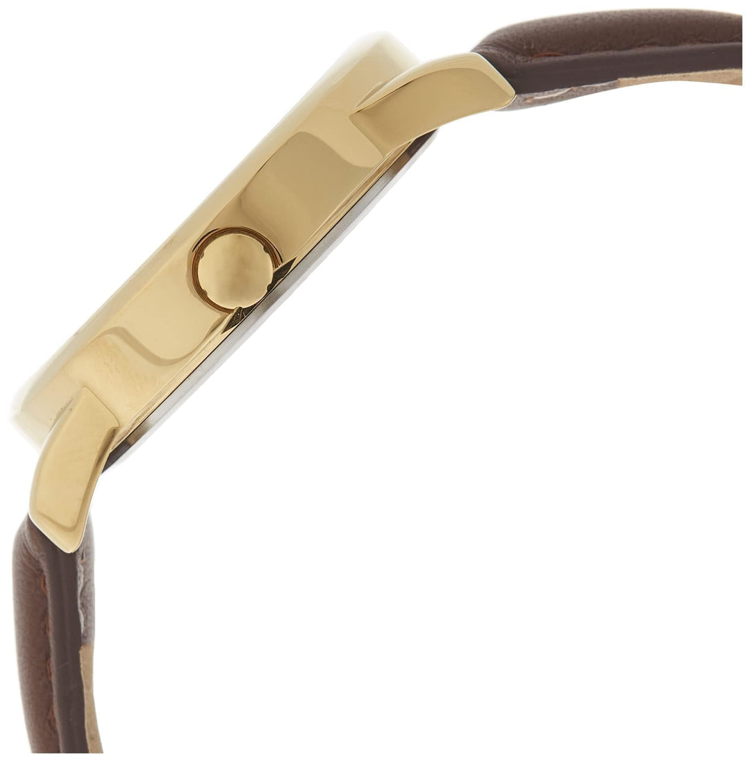 Men&#39;s TW2P75800 Easy Reader 38mm Brown/Gold-Tone/Cream Leather Strap Watch