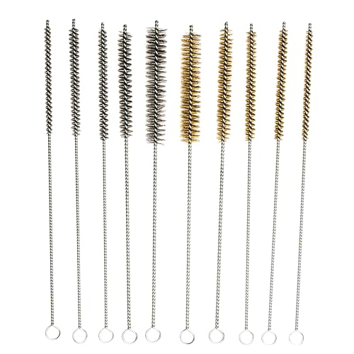 PMD Products 10-Piece Tube Cleaning Brush Kit | Brass W