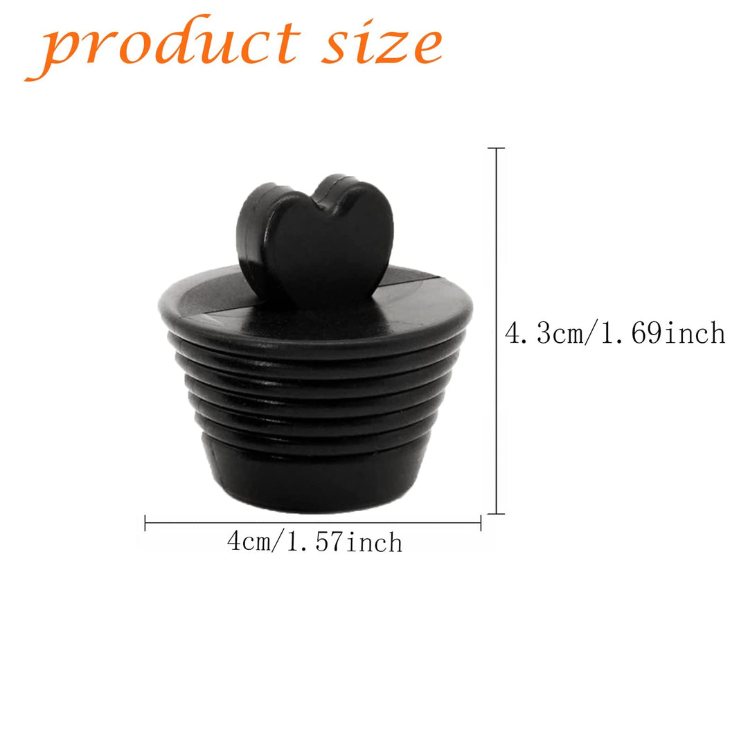 2Pcs Bathtub Stopper Universal Tub Stopper Silicone Bathtub Stopper Bathtub Drain Stopper Plug for Kitchen Bathtub Sink Drains