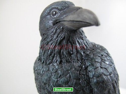 YTC Raven - Collectible Figurine Statue Sculpture Figure Crow Bird Model