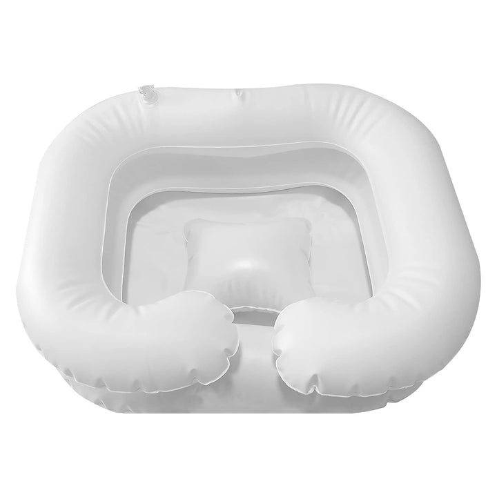 Inflatable Hair Washing Basin, Portable Bedside Shower,