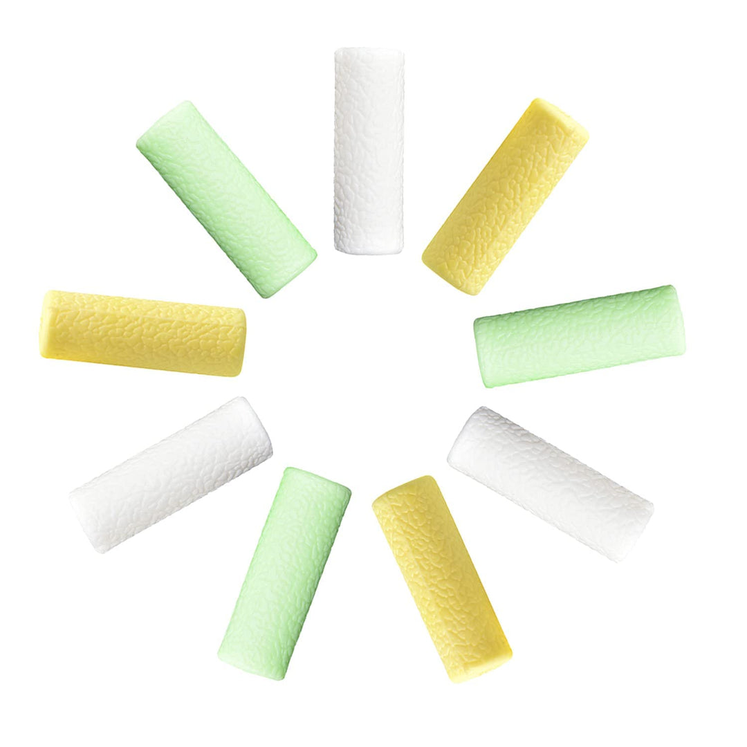 9 Pieces Chew Sticks for Aligner,Silicone Orthodontic Chewers with Storage Case, 3 Colors