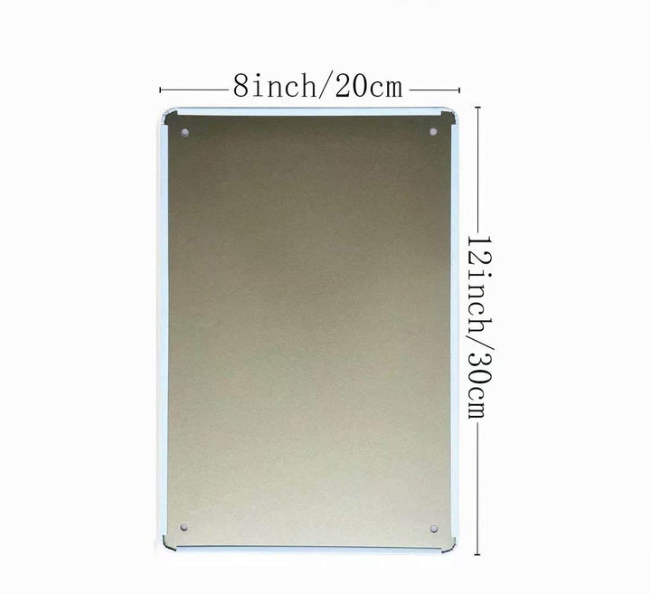 The Wizard of Oz Tin Sign Classic Movie Poster Bar Movie Wall Home Wall Retro Decoration 8x12 Inches