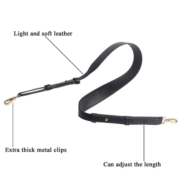BEAULEGAN Wide Purse Strap Replacement - Microfiber Lea