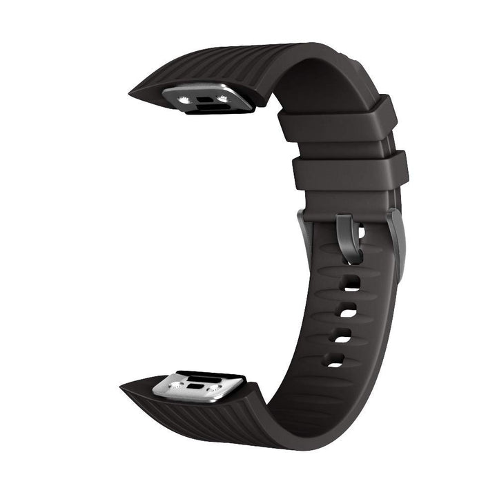 Compatible Samsung Gear Fit2 Pro Band Solft Silicone Gear Fit2 Watch Strap for Samsung Gear Fit2 Pro Smartwatch Bands(Black, Large)