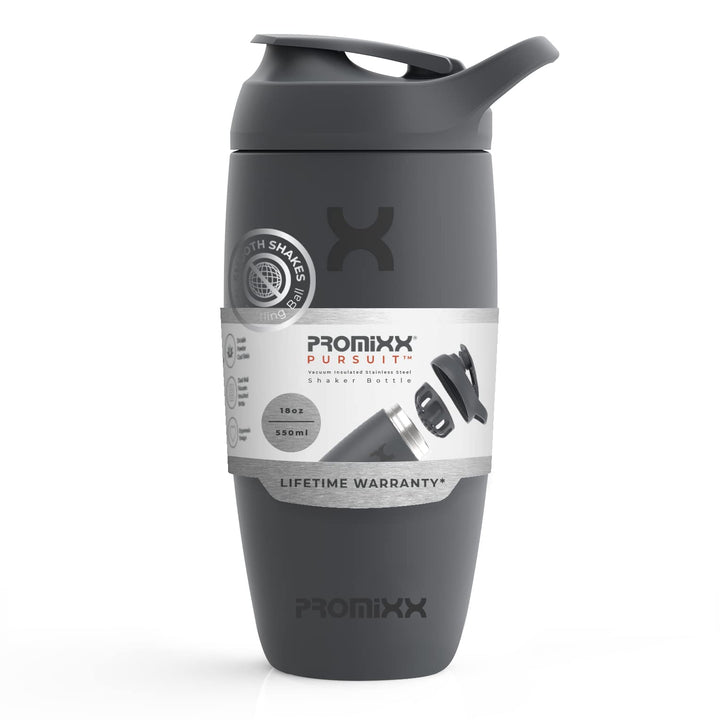 Promixx Pursuit Shaker Bottle Insulated Stainless Steel