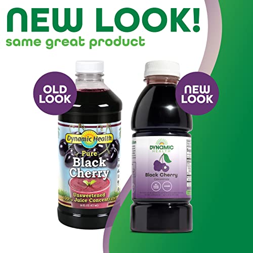 Dynamic Health 100% Pure Black Cherry Juice Concentrate