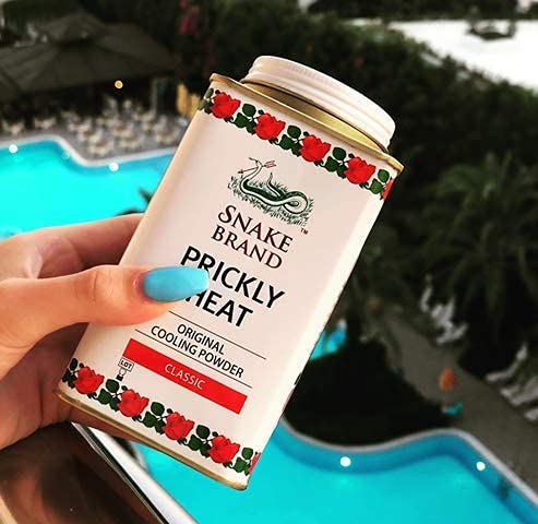 Snake Brand Prickly Heat Cooling Talcum Powder | For He