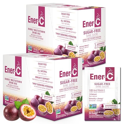 Ener-C Sugar Free Energy Passion Fruit Multivitamin Dri