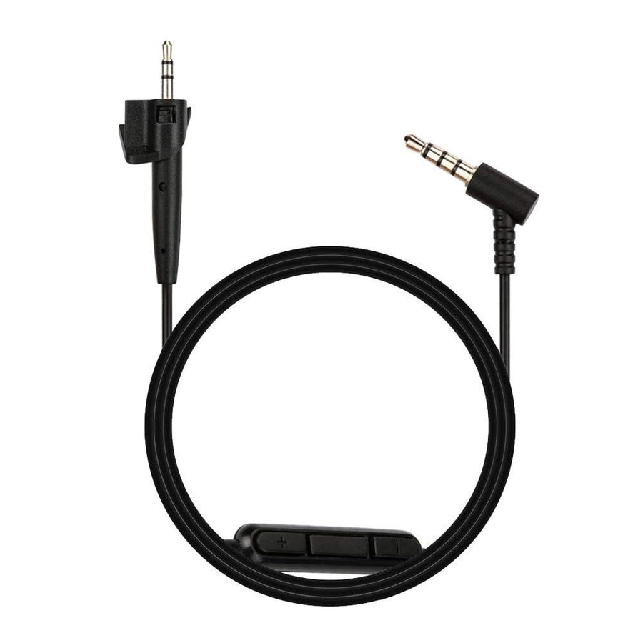 AE2 Replacement Audio Cable Cord for Bose Around Ear 2 AE2 Headphones with Inline Mic Volume Control 1.4 Meters 3.5mm to 2.5mm Cable for iOS Android System (Built-in Microphone)
