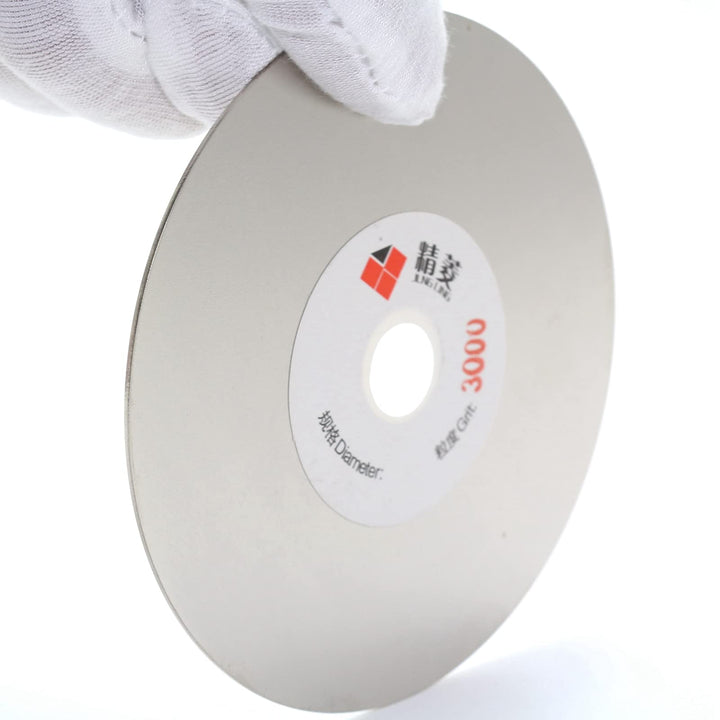 4 inch 100mm Diamond Flat Lap Disc Coated Grinding Disk Grit 3000 Fine