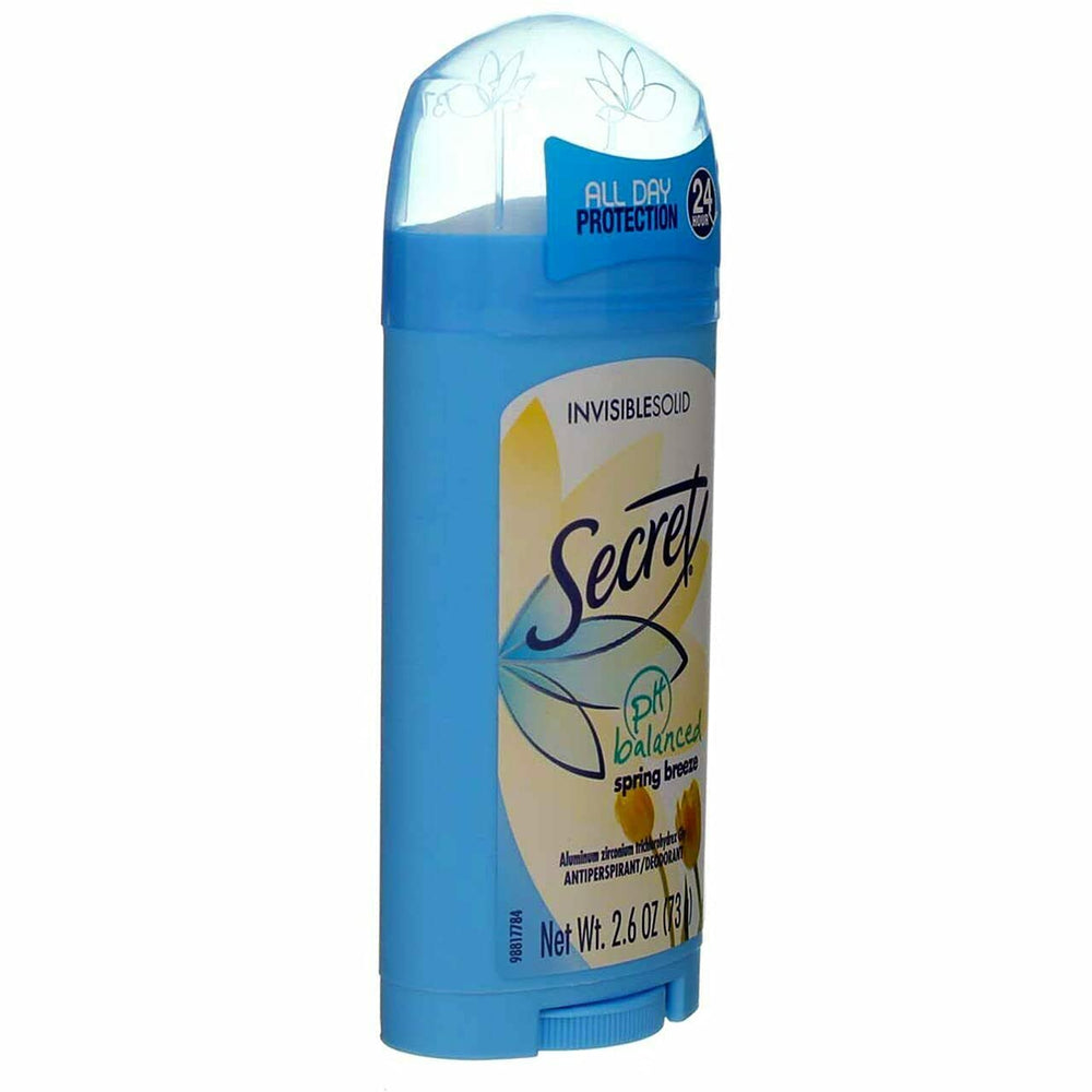Anti-Perspirant Deodorant Invisible Solid Spring Breeze 2.60 oz (Pack of 3)