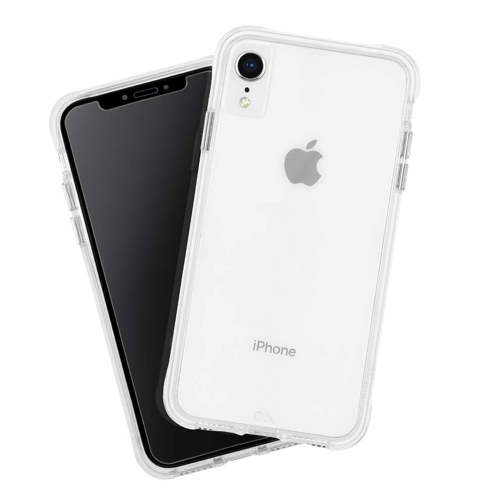 Case-Mate - iPhone XR Case + Glass Screen Protector Bun