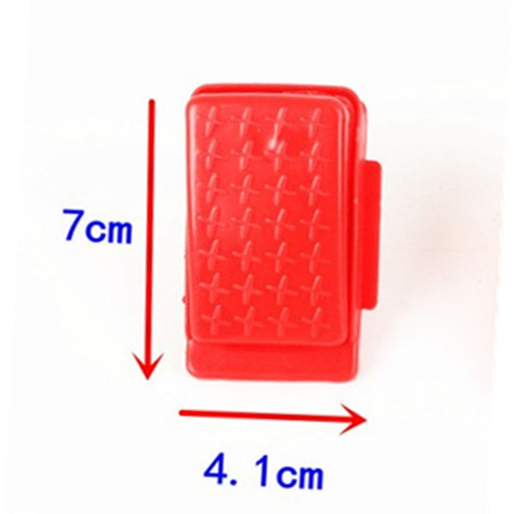 Accelerator Foot Pedal Electric Switch Accessories for Kids Reset Control Switch Children Electric Ride On Toy Car Replacement Parts Red 6-pin Socket