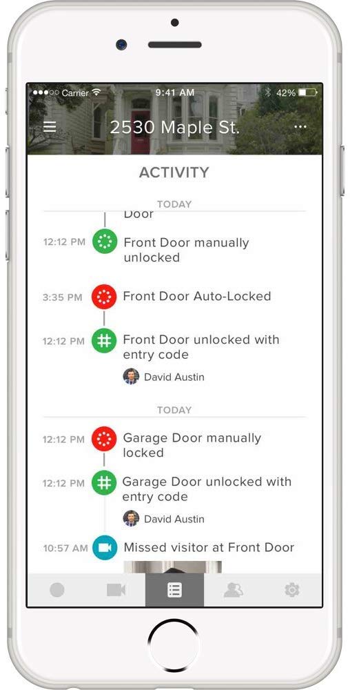 Smart Keypad, Pair with Your August Smart Lock - Grant Guest Access with Unique Keycodes, Dark Gray