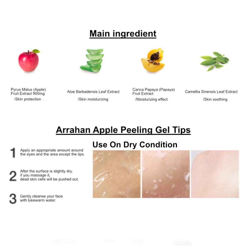 Apple Peeling Gel 180ml / 6.09 fl.oz Sebum Blackhead Management Moisturizing Gel