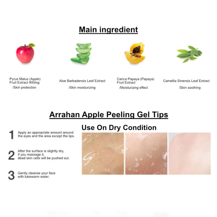 Apple Peeling Gel 180ml / 6.09 fl.oz Sebum Blackhead Management Moisturizing Gel