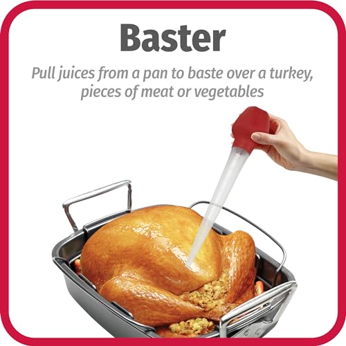Goodcook 735533010027 Good Cook 11.5 in Turkey Baster, 11-1/2, Red