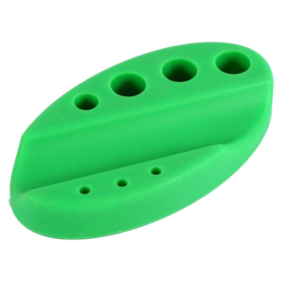 Ink Cup Holder Stand, Silicone Pigment Handpieces Tray for Microblading Makeup Accessories