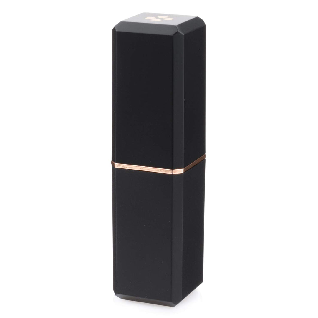 Allwon 10Pcs Black Empty Lipstick Tubes DIY Lip Balm Container (Square Tube)