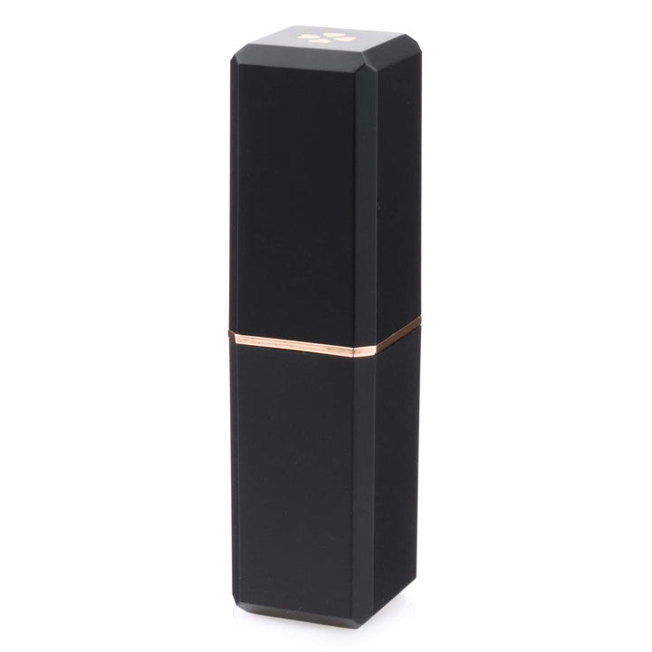Allwon 10Pcs Black Empty Lipstick Tubes DIY Lip Balm Container (Square Tube)